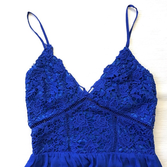 Soieblu Princess Cut Lace Bodice Dress - Picture 3 of 7